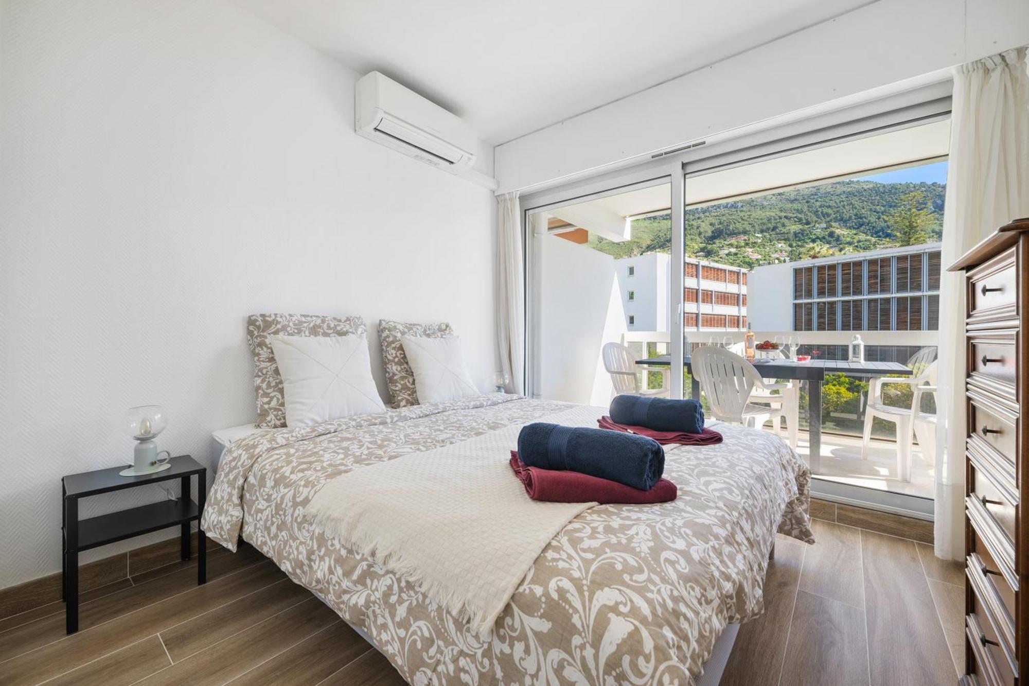 Ferienwohnung Le Rocamare - Piscine Toit Terrasse - Parking Prive - Terrasse Menton Exterior foto